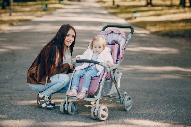 istock Family walk in the park 665837718