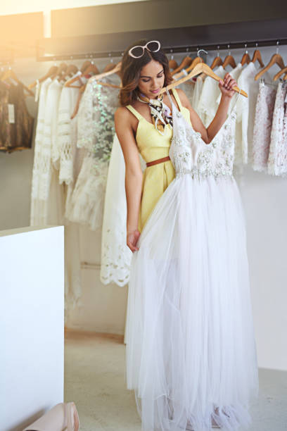 istock Shopping for a wedding dress is a once-in-a-lifetime experience 665842116
