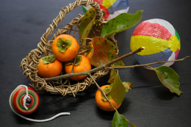 Persimmon and Japan toys