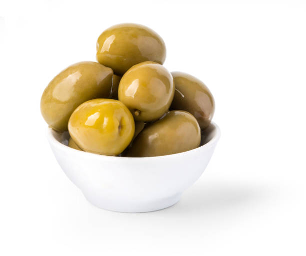 istock Bowl of green olives 665848360