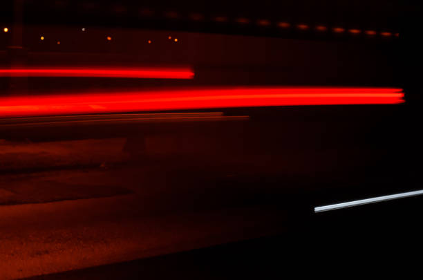 istock Trails of the car lights 665862506