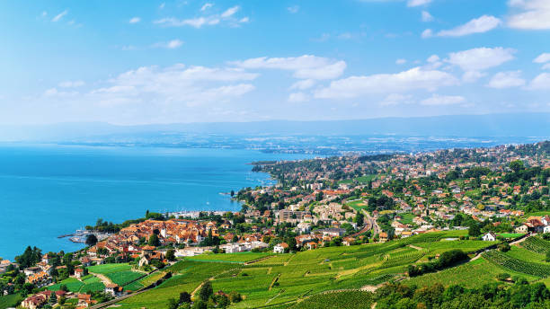 Lavaux Vineyard Terrace hiking route Switzerland