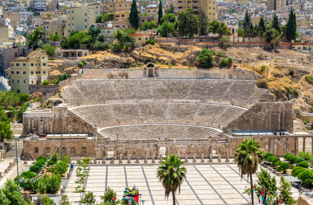 istock View on Roman Theater in Amman 665870434