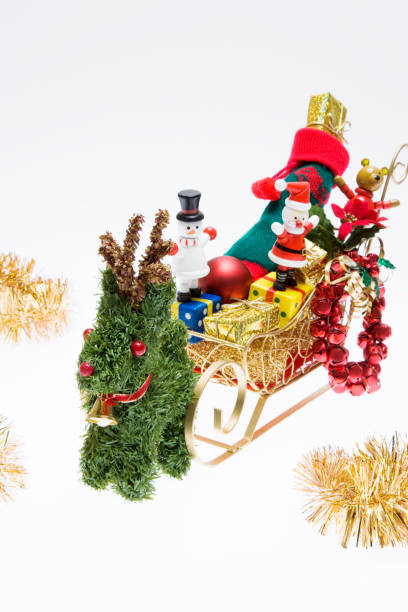 istock Reindeer and sleigh 665878296
