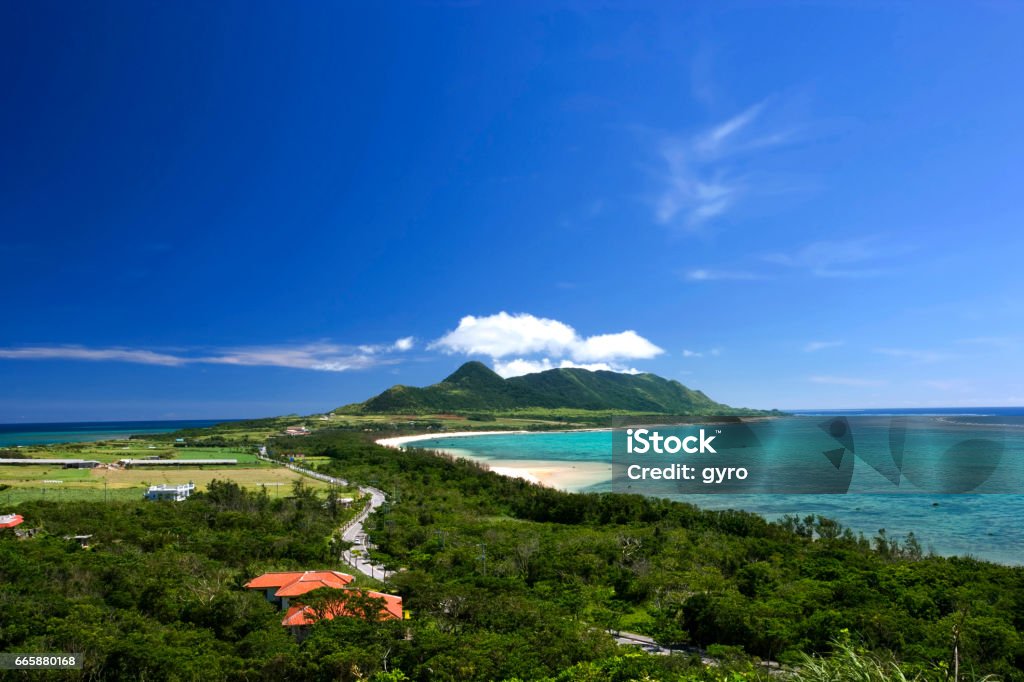 View jade Tamatozaki Observer View jade Tamatorizaki Observatory Mountain Stock Photo