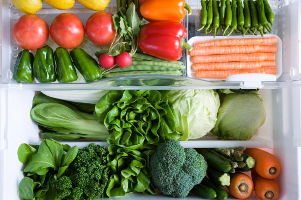 istock Veggie drawer in the fridge 665885200