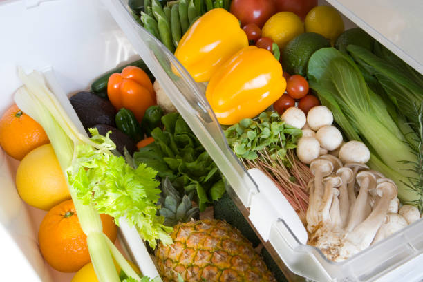 istock Veggie drawer in the fridge 665885236