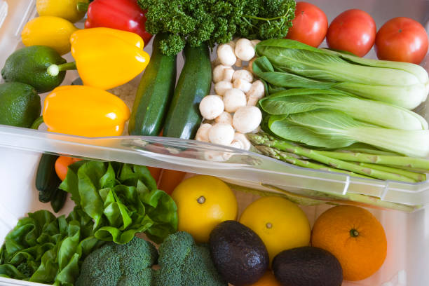 istock Veggie drawer in the fridge 665885266