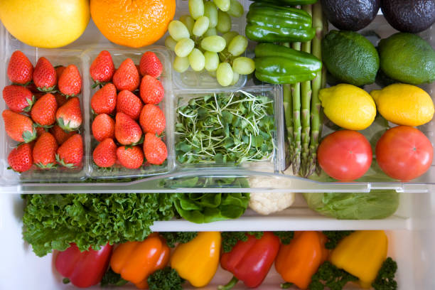 istock Veggie drawer in the fridge 665885350