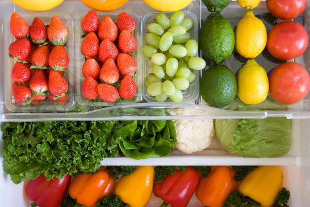 istock Veggie drawer in the fridge 665885356