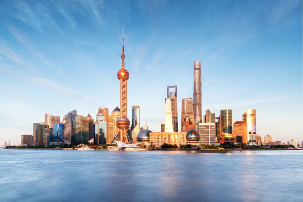 istock Urban landscape of Shanghai 665893004