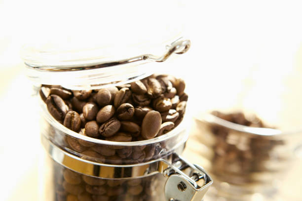 istock Coffee beans and equipment 665893800