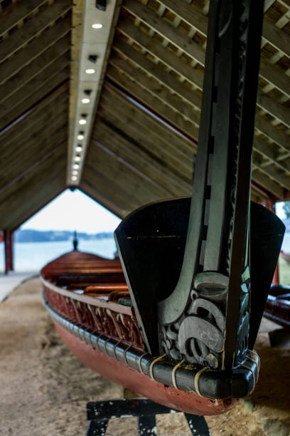 istock Traditional Maori Waka Carving 665895292