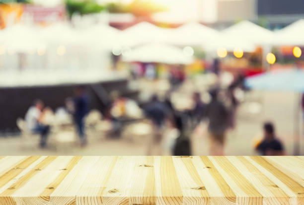 istock Food Exhibition Blurred 665916984