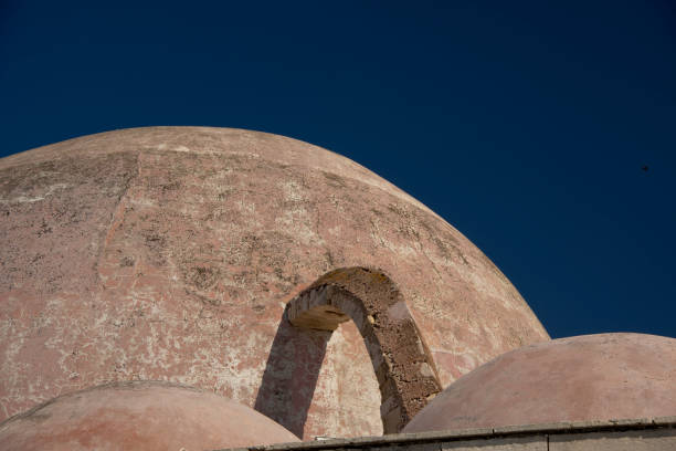 Ruins of the old venetian harbor of Chania, the second largest city of Crete, Greece