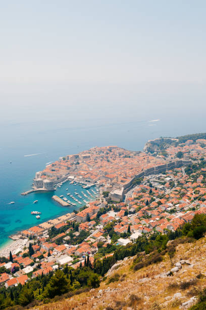 istock Dubrovnik Old Town view from the observation deck 665924548