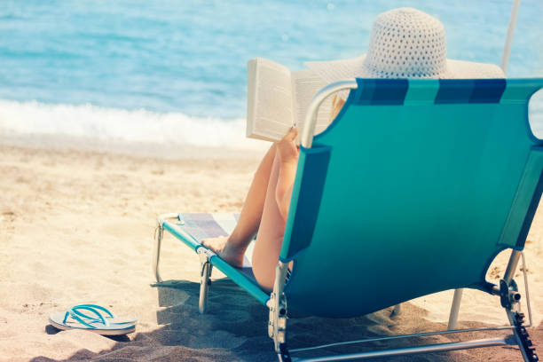istock Young Woman Relaxing At The Beach 665936758