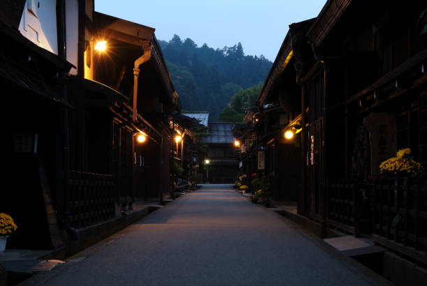 istock On the third, the streets of the town 665940382