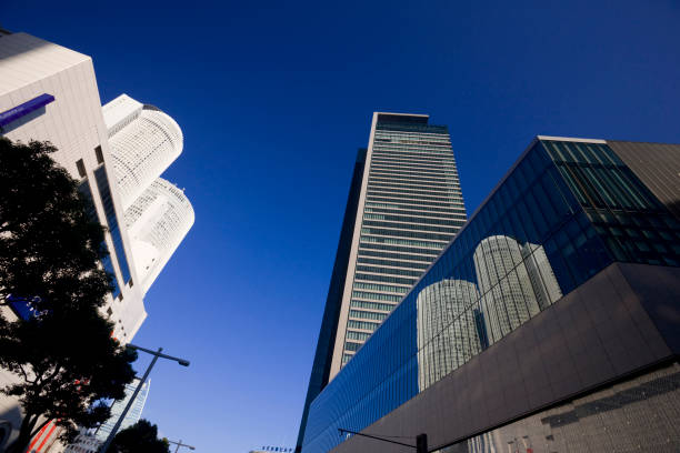 Nagoya, Japan - October 12, 2023 : Nagoya Station and JR Central Towers in Nagoya, Aichi Prefecture, Japan.