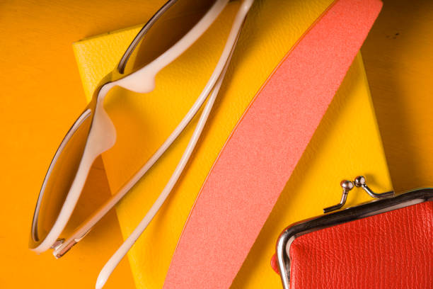 istock Pop art  still life on the yellow background 665947100
