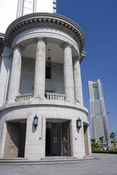 istock Historic buildings and the landmark tower 665950138