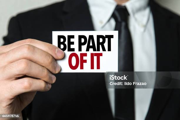 Be Part Of It Stock Photo - Download Image Now - Change, Charity Benefit, Business