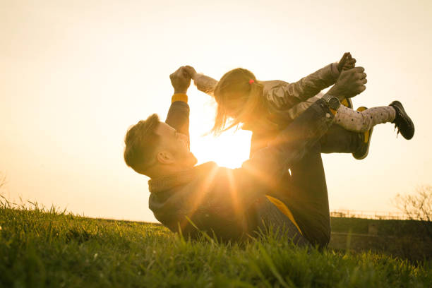 istock Happy father with his daughter outdoor. 665992754