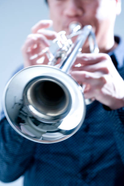 istock Blow the trumpet man 666031972