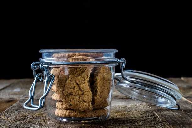 istock Morning dessert on an old wooden table 666041060