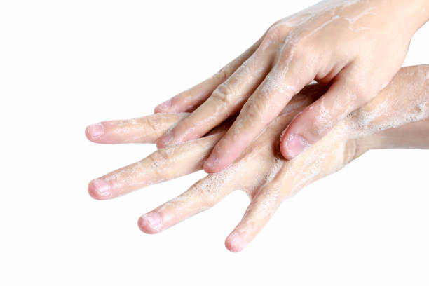 istock Hygiene. Cleaning Hands. Washing hands 666041140