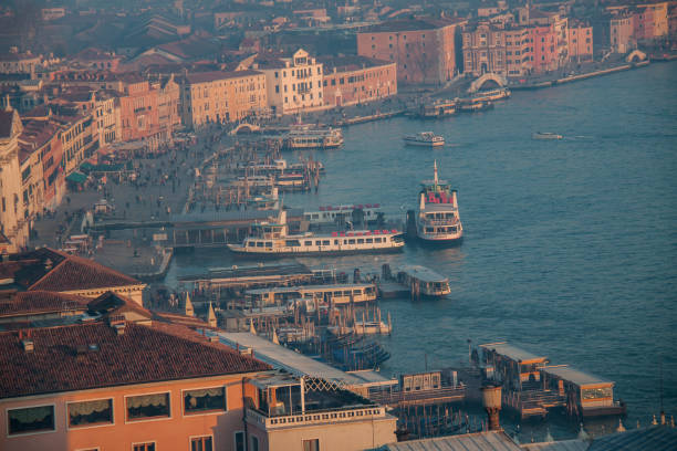 istock Aerial view on Venice 666051028