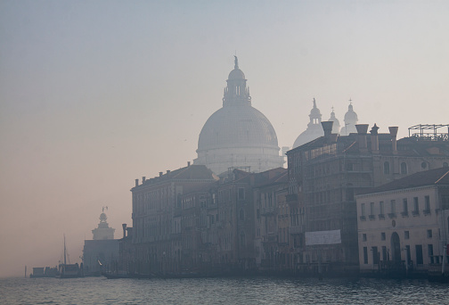 Fog in Venice, Italy