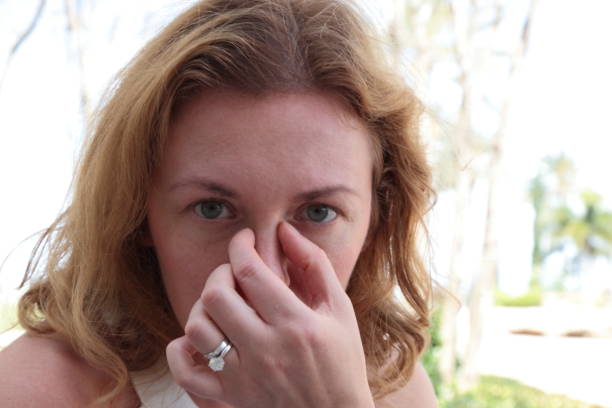 istock Woman in a public park. 666069798