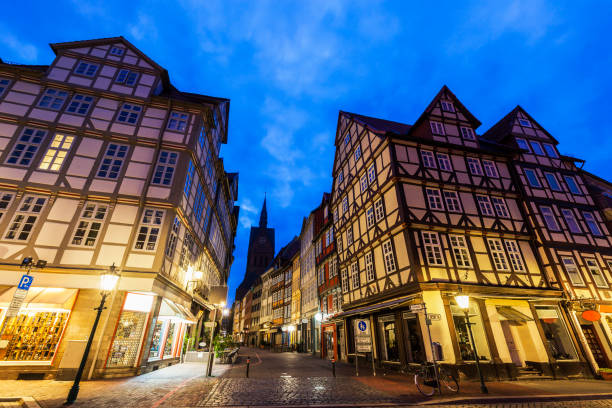 istock Colorful architecture of Hanover 666072042