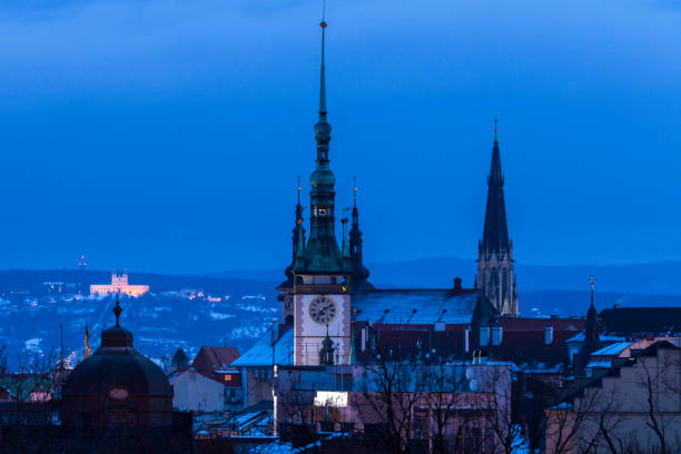 istock Panorama of Olomouc 666072728