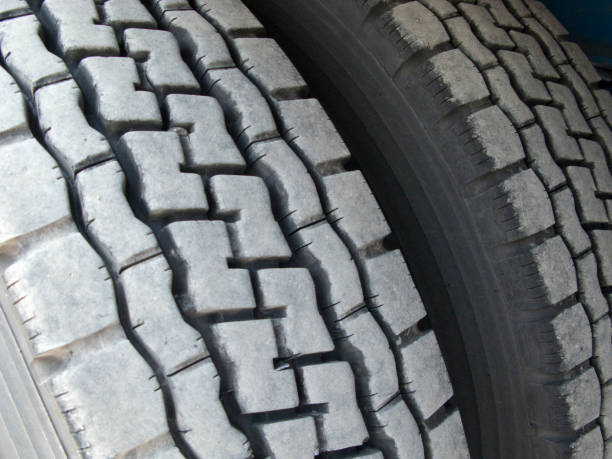 istock Truck tires 666085208