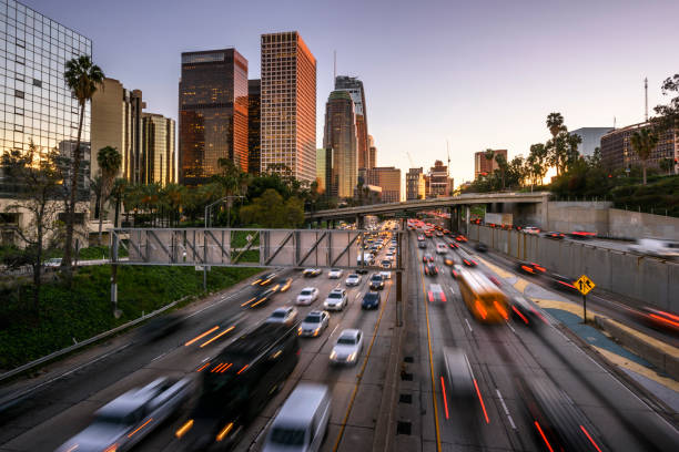 istock Traffic in Los Angeles 666088510