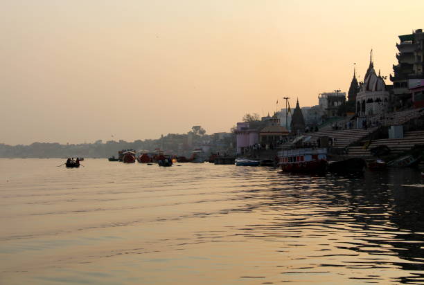 istock Boat trip in Ghanges in Varanasi, India 666091912