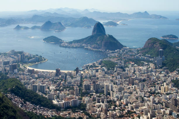 istock Sugar Loaf view from the Corcovado Mountain 666132450