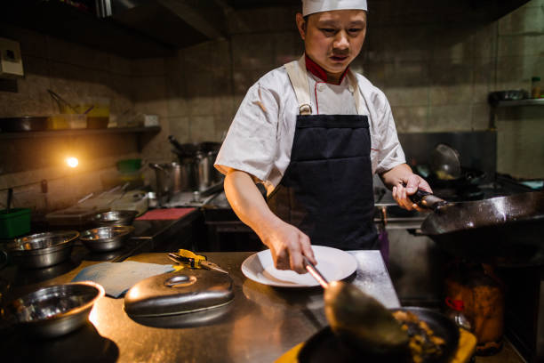 istock In the kitchen of Chinese restaurant 666156218