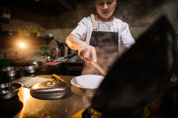 istock In the kitchen of Chinese restaurant 666156664