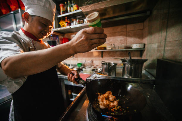 istock In the kitchen of Chinese restaurant 666157012