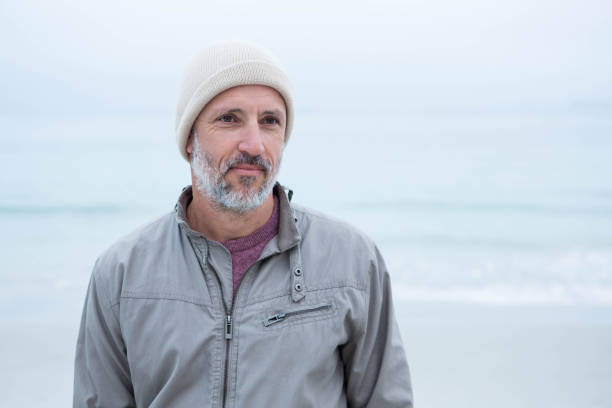 istock Close up of a man wearing at hat 666175834