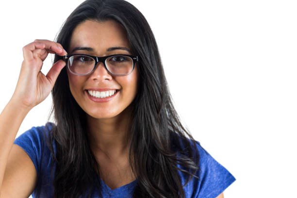 istock Nerdy woman wearing glasses 666187252