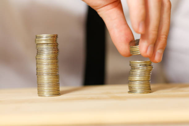istock Businessman sharing profit, closeup shot 666208430