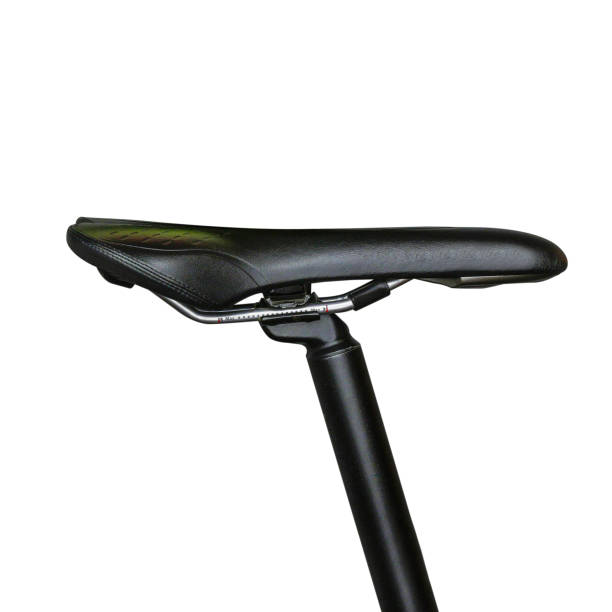 istock Saddle mountain bike. Isolated on white background 666211052
