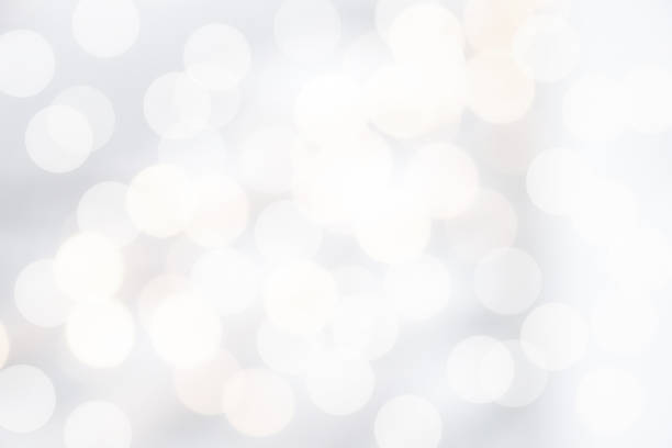 istock Abstract background with defocused christmas lights 666239568