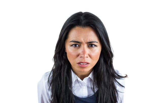 istock Angered woman looking at the camera 666248862
