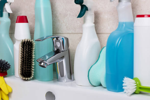 istock Cleaning supplies 666249240