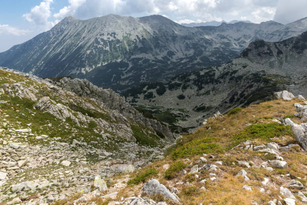 istock Amazing Panorama from Banderitsa pass, Pirin Mountain 666259488